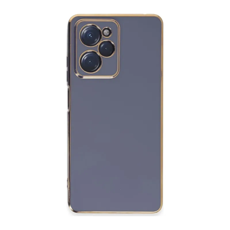 Xiaomi Poco X5 Pro 5G Kılıf Volet Silikon - Mavi