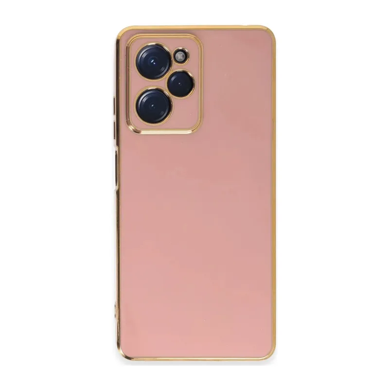 Xiaomi Poco X5 Pro 5G Uyumlu Kılıf Volet Silikon - Pembe
