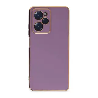 Xiaomi Poco X5 Pro 5G Uyumlu Kılıf Volet Silikon - Mor