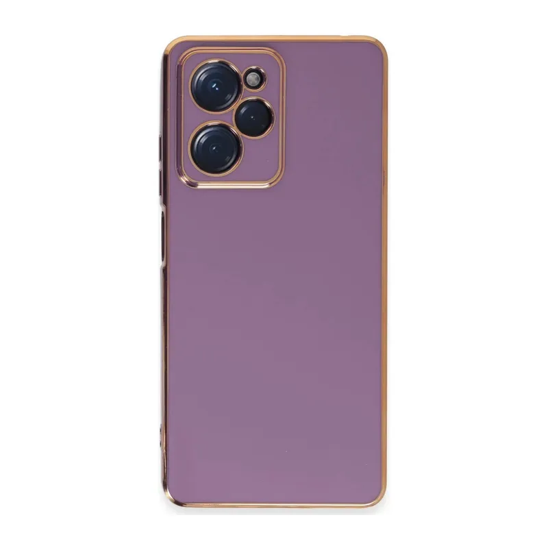 Xiaomi Poco X5 Pro 5G Uyumlu Kılıf Volet Silikon - Mor