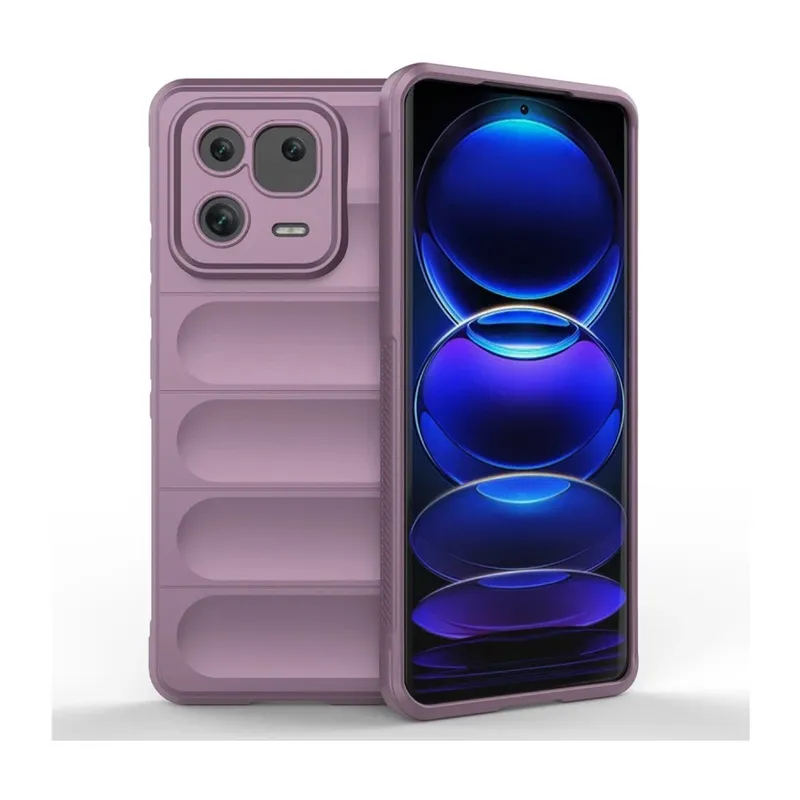 Xiaomi Mi 13 Uyumlu Kılıf Optimum Silikon - Mor