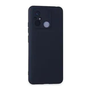Xiaomi Redmi 12C Uyumlu Kılıf Nano içi Kadife Silikon - Lacivert