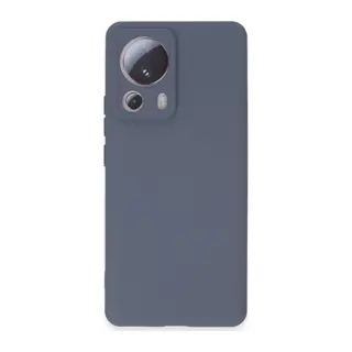 Xiaomi Mi 13 Lite Kılıf Nano içi Kadife Silikon - Gri