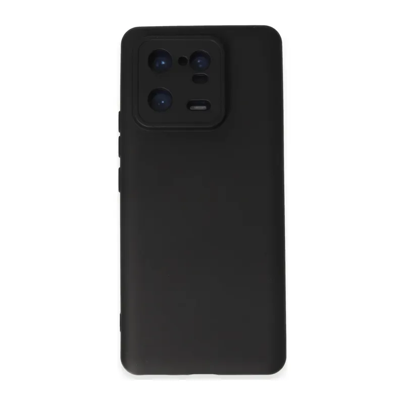 Xiaomi Mi 13 Pro Uyumlu Kılıf Nano içi Kadife Silikon - Siyah
