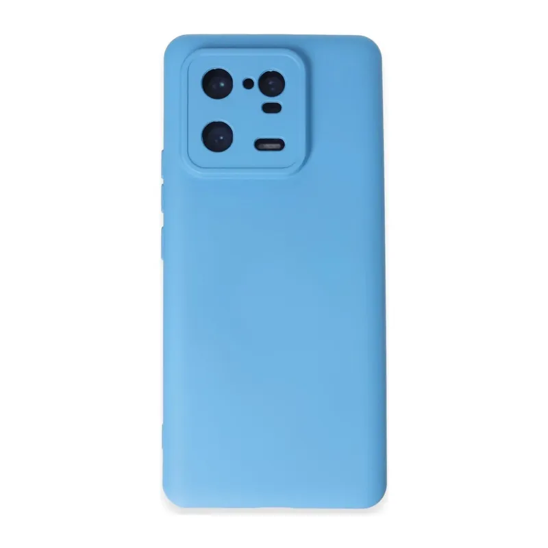 Xiaomi Mi 13 Pro Uyumlu Kılıf Nano içi Kadife Silikon - Mavi