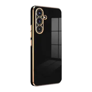 Samsung Galaxy A24 4G Uyumlu Kılıf Volet Silikon - Siyah