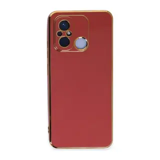 Xiaomi Redmi 12C Uyumlu Kılıf Volet Silikon - Kırmızı