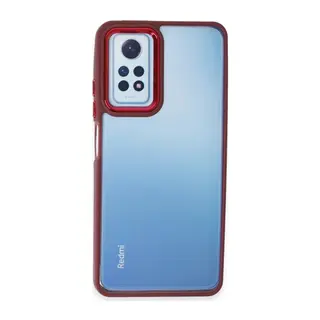 Xiaomi Redmi Note 12 Pro 4G Uyumlu Kılıf Dora Kapak - Kırmızı