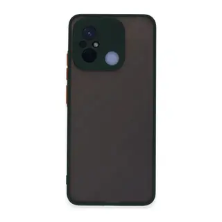Xiaomi Redmi 12C Uyumlu Kılıf Montreal Silikon Kapak - Yeşil