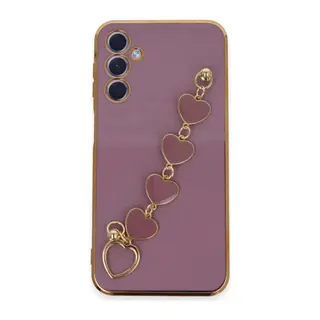 Samsung Galaxy A24 4G Uyumlu Kılıf Esila Silikon - Mor