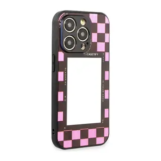 Apple iPhone 12 Pro Max Uyumlu Kılıf Mirror Desenli Kapak - Mirror - 8