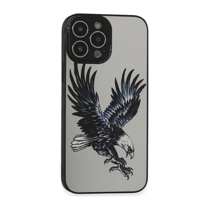 Apple iPhone 14 Pro Uyumlu Kılıf Mirror Desenli Kapak - Mirror - 1