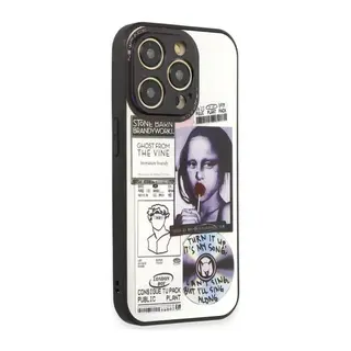 Apple iPhone 14 Pro Uyumlu Kılıf Mirror Desenli Kapak - Mirror - 2