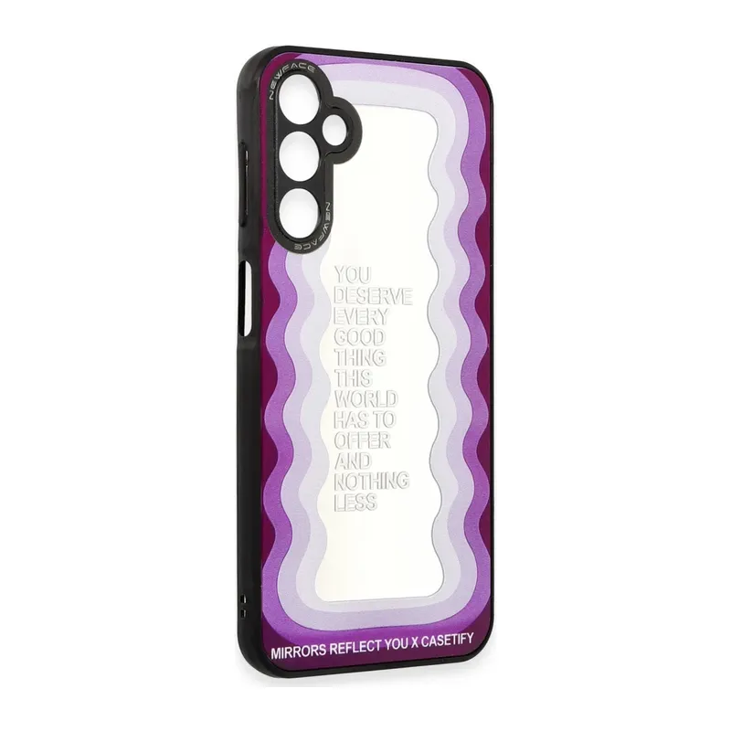 Samsung Galaxy A04S Uyumlu Kılıf Mirror Desenli Kapak - Mirror - 5