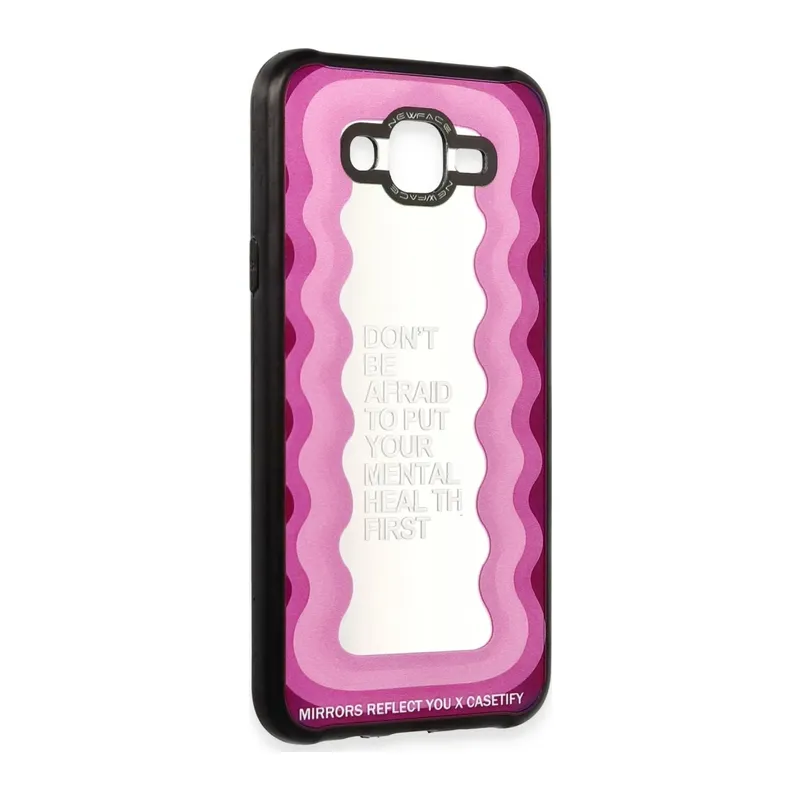 Samsung Galaxy J7 Uyumlu Kılıf Mirror Desenli Kapak - Mirror - 11
