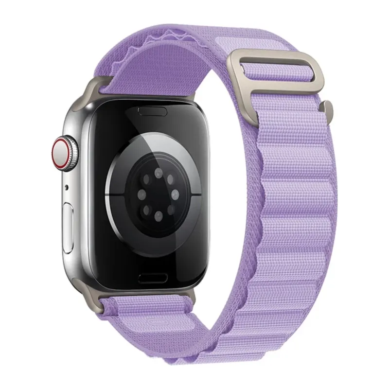 Apple Watch 38mm Uyumlu Mountain Kordon - Lila