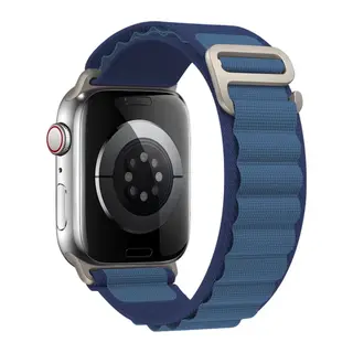 Apple Watch 38mm Uyumlu Mountain Kordon - Lacivert