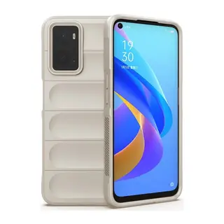 Realme 9i 4G Uyumlu Kılıf Optimum Silikon - Krem