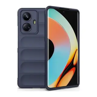 Realme 10 Pro 5G Uyumlu Kılıf Optimum Silikon - Lacivert
