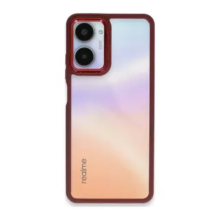 Realme 10 Pro 5G Uyumlu Kılıf Dora Kapak - Kırmızı