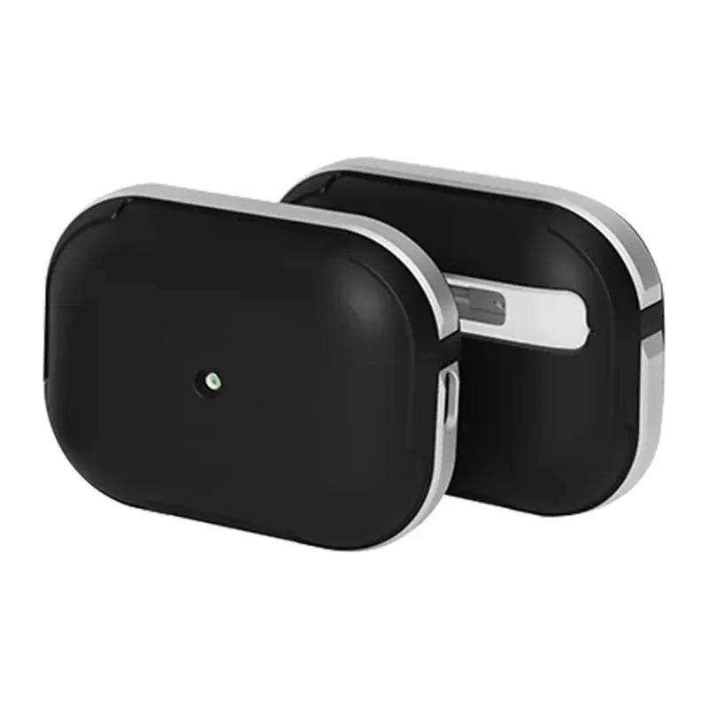 Movenchy Apple Airpods 3 (3.nesil) MO-A8 Armor Kılıf - Gümüş