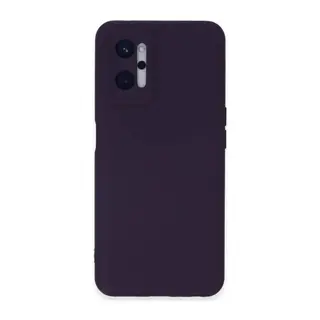 Realme 9i 4G Uyumlu Kılıf Nano içi Kadife Silikon - Mor