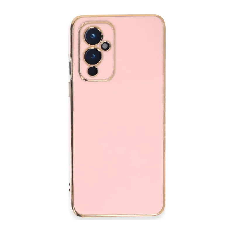 One Plus 9 Kılıf Volet Silikon - Pembe