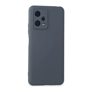 Xiaomi Redmi Note 12 5G Uyumlu Kılıf Nano içi Kadife Silikon - Gri