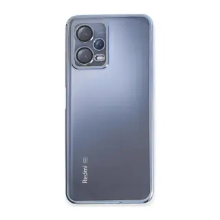 Xiaomi Redmi Note 12 5G Uyumlu Kılıf Lensli Silikon - Açık Mavi