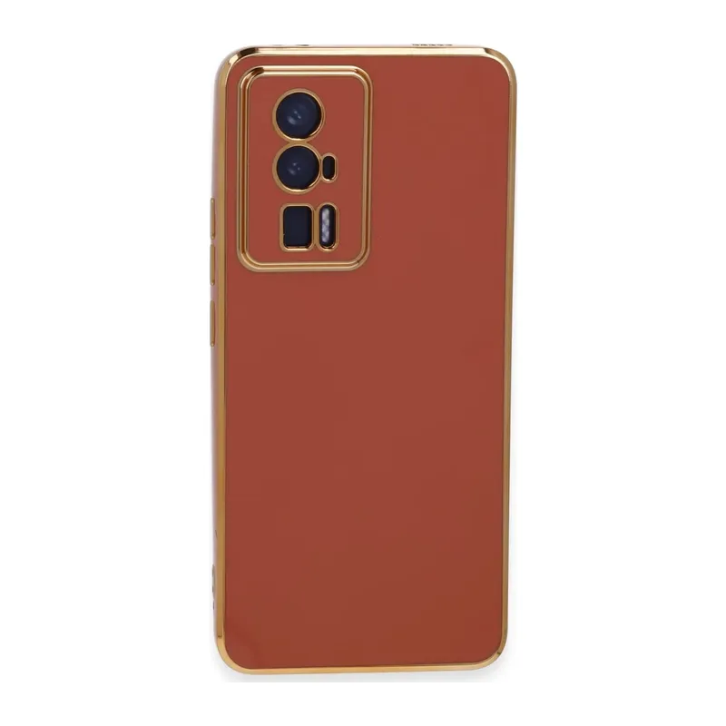 Xiaomi Poco F5 Pro Uyumlu Kılıf Volet Silikon - Kırmızı