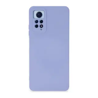 Xiaomi Redmi Note 12 Pro 4G Uyumlu Kılıf Nano içi Kadife Silikon - Lila