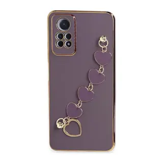 Xiaomi Redmi Note 12 Pro 4G Uyumlu Kılıf Esila Silikon - Mor