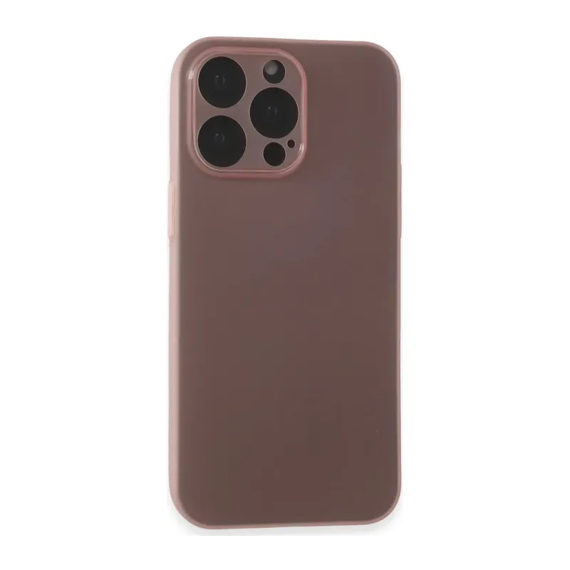 Apple iPhone 15 Pro Max Uyumlu Kılıf Puma Silikon - Pembe