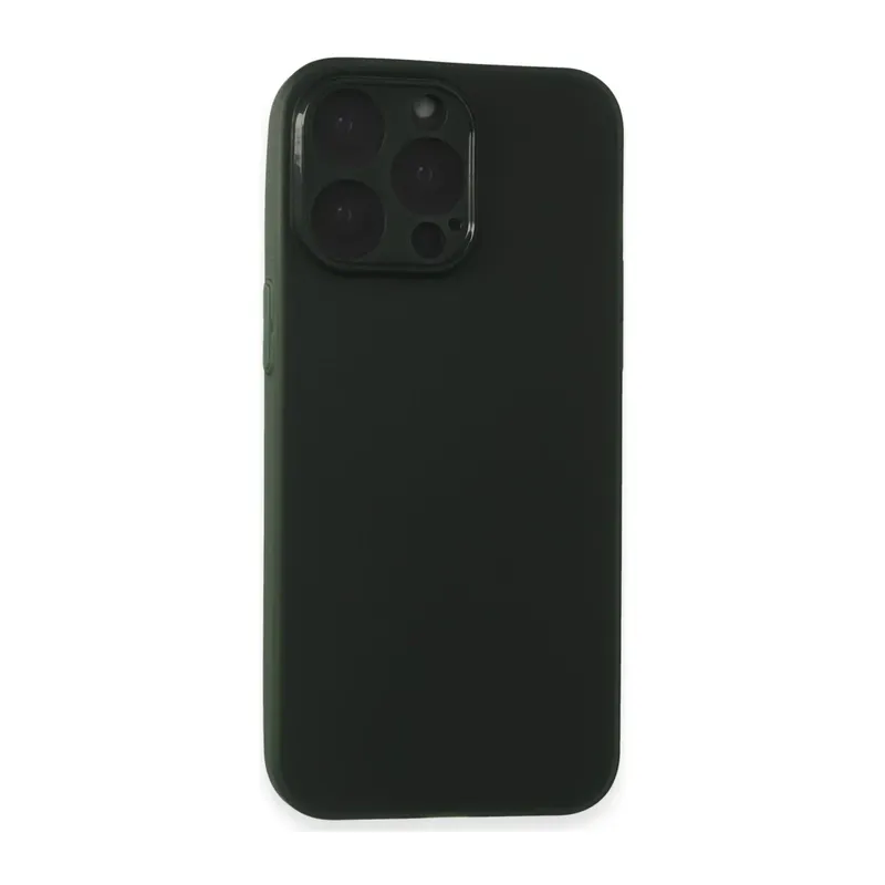 Apple iPhone 15 Pro Max Uyumlu Kılıf Puma Silikon - Yeşil