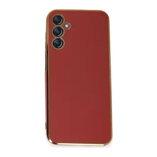 Samsung Galaxy M14 5G Uyumlu Kılıf Volet Silikon - Kırmızı