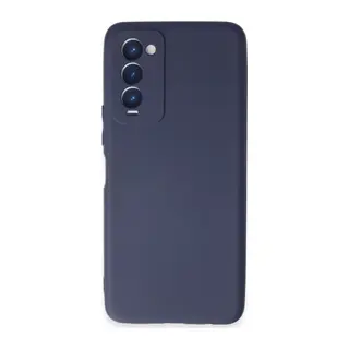 Tecno Camon 18 Uyumlu Kılıf First Silikon - Lacivert