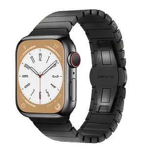 Apple Watch 42mm Uyumlu KR416 Huks Kordon - Siyah