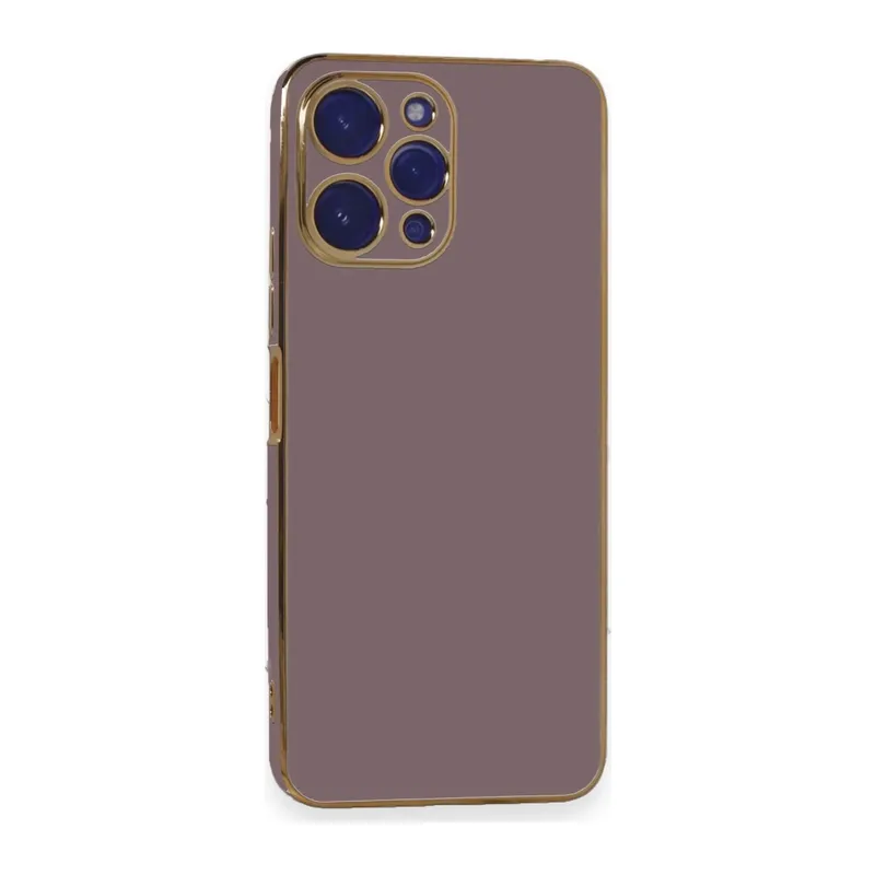 Xiaomi Poco M6 Pro 5G Uyumlu Kılıf Volet Silikon - Mor