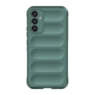 Samsung Galaxy M14 5G Uyumlu Kılıf Optimum Silikon - Koyu Yeşil