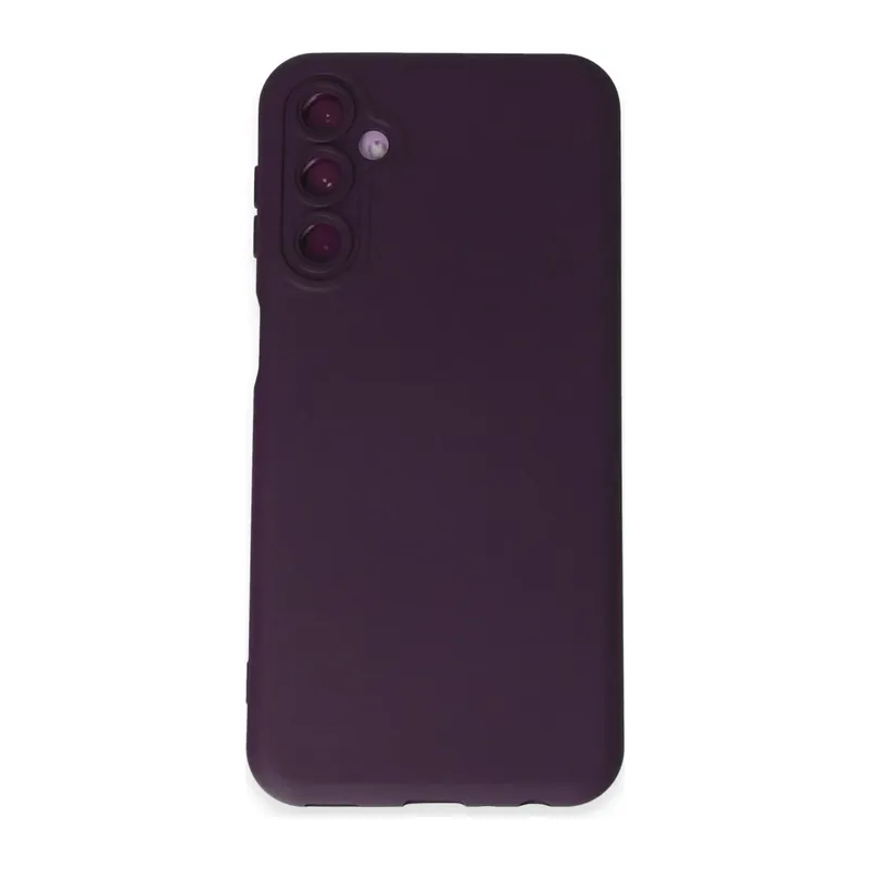 Samsung Galaxy M34 5G Uyumlu Kılıf Nano içi Kadife Silikon - Mor