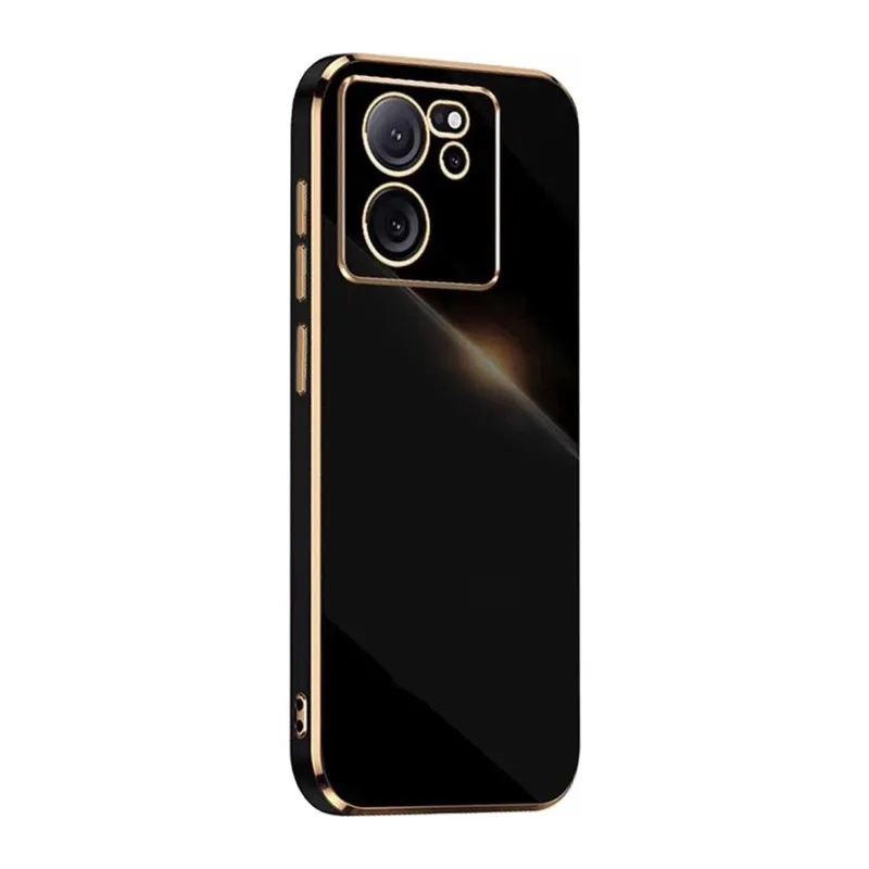 Xiaomi Mi 13T Pro Uyumlu Kılıf Volet Silikon - Siyah