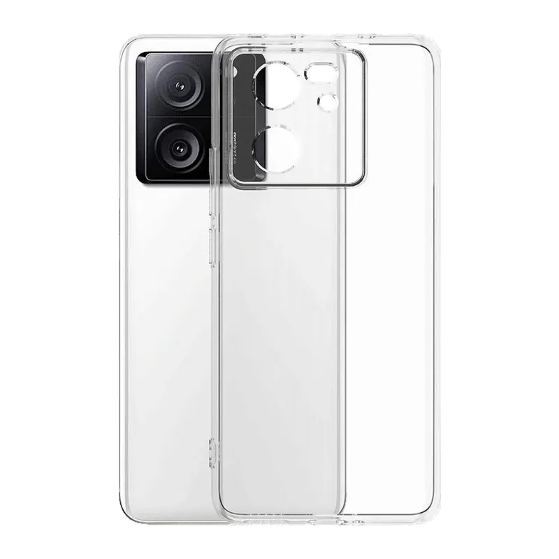 Xiaomi Mi 13T Pro Uyumlu Kılıf Lüx Şeffaf Silikon