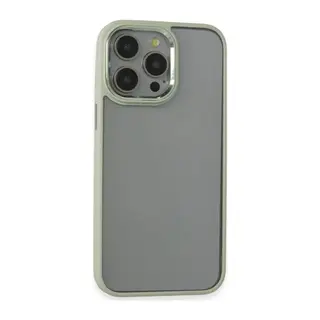 Apple iPhone 14 Pro Max Uyumlu Kılıf Power Silikon - Yeşil