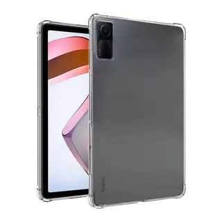 Xiaomi Redmi Pad SE Uyumlu Kılıf Anti Shock Tablet Silikon - Şeffaf