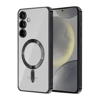 Samsung Galaxy S24 Plus Uyumlu Kılıf Kross Magneticsafe Kapak - Siyah