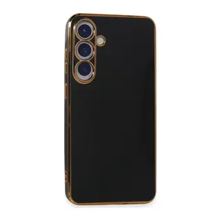 Samsung Galaxy S24 Uyumlu Kılıf Volet Silikon - Siyah