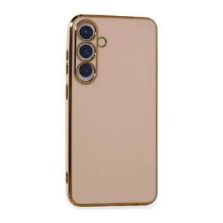 Samsung Galaxy S24 Uyumlu Kılıf Volet Silikon - Pembe
