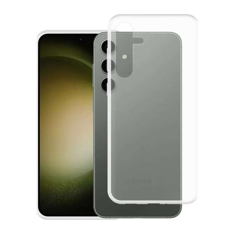 Samsung Galaxy S24 Plus Uyumlu Kılıf Lüx Şeffaf Silikon