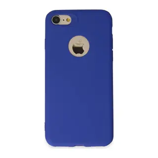 Apple iPhone 7 Uyumlu Kılıf First Silikon - Lacivert