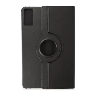 Xiaomi Redmi Pad SE Uyumlu Kılıf 360 Tablet Deri Kılıf - Siyah